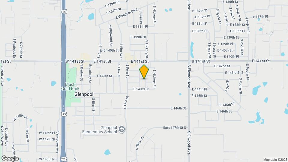 14246 S Hickory St Mapa y Detalles de la Ubicación