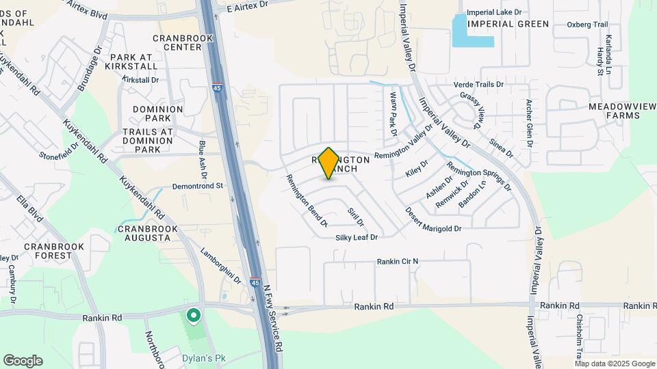 411 Remington Creek Dr Map and Location Details