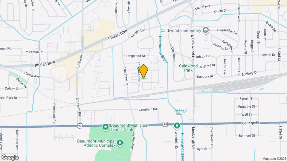 5874 Meadow Way Map and Location Details