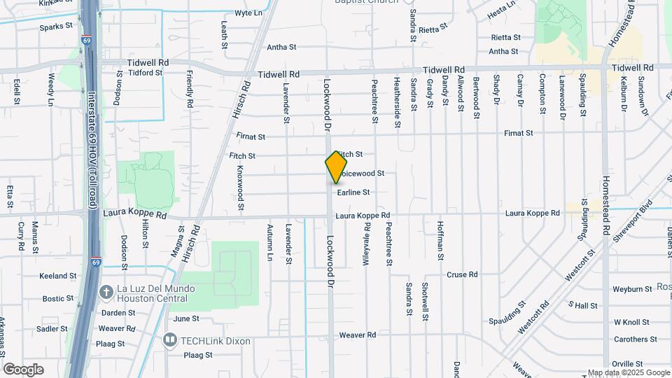 8902 Lockwood Dr Map and Location Details