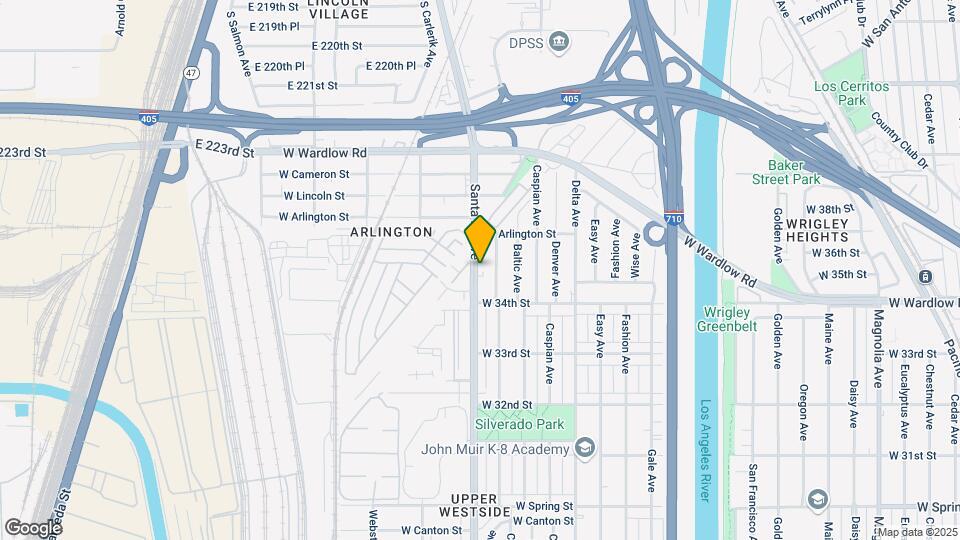 3502 Santa Fe Ave Mapa y Detalles de la Ubicación