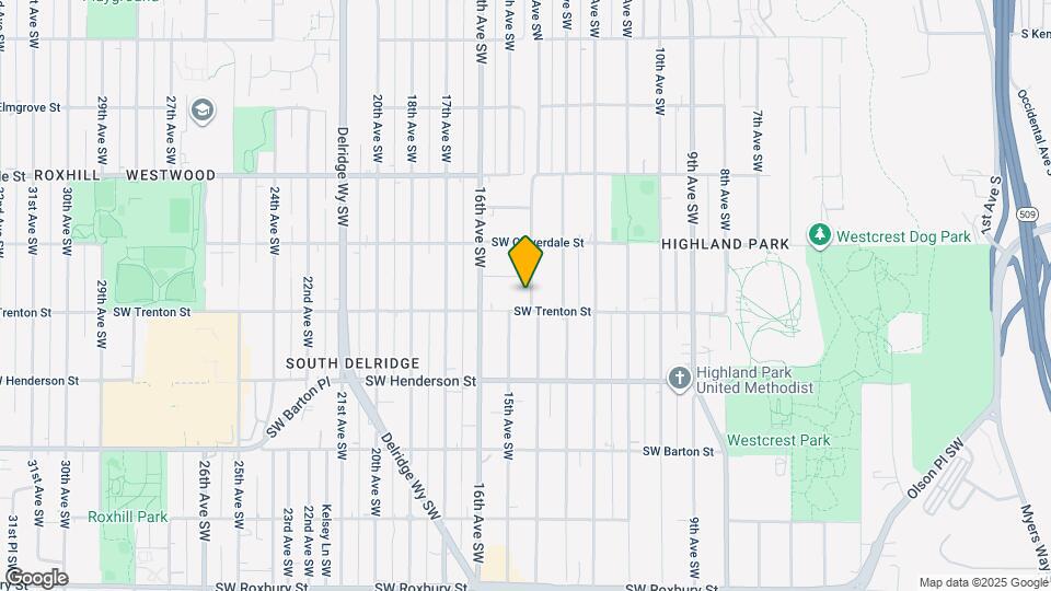 1402 SW Trenton St Map and Location Details