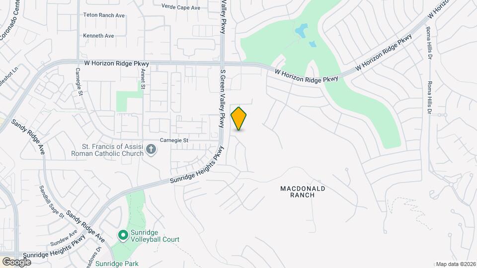 754 Rise Canyon Dr Map and Location Details