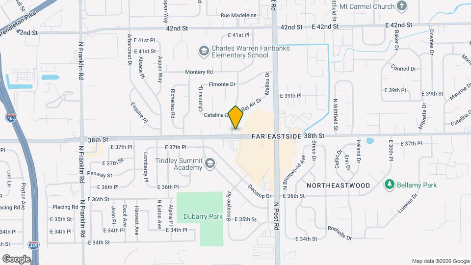 3803 Biscayne Rd Map and Location Details