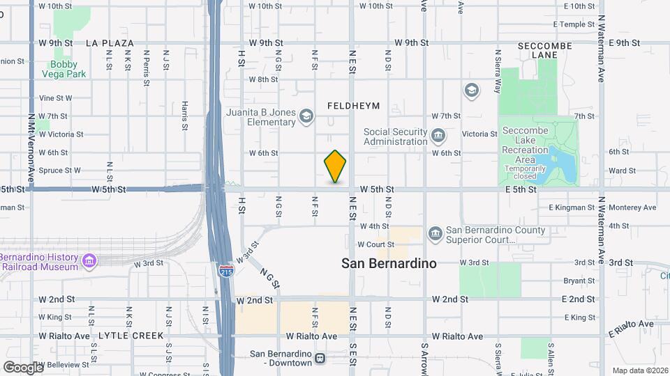 St Bernardine Plaza Map and Location Details