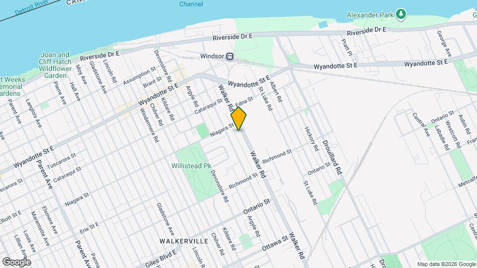 937 Walker Rd Map and Location Details