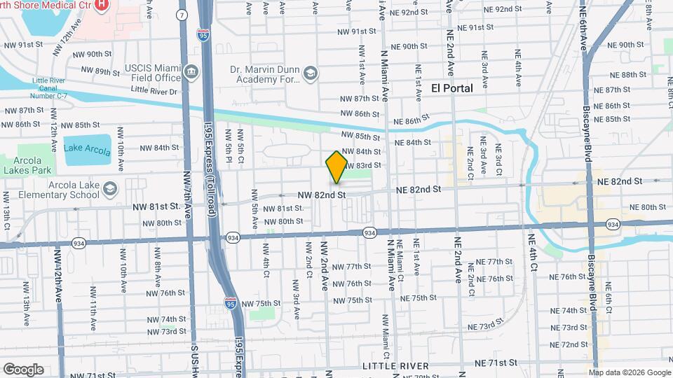 8229 NW 1st Pl Map and Location Details