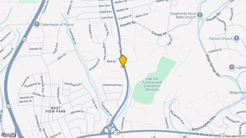 892 Lynn Garden Dr Map and Location Details