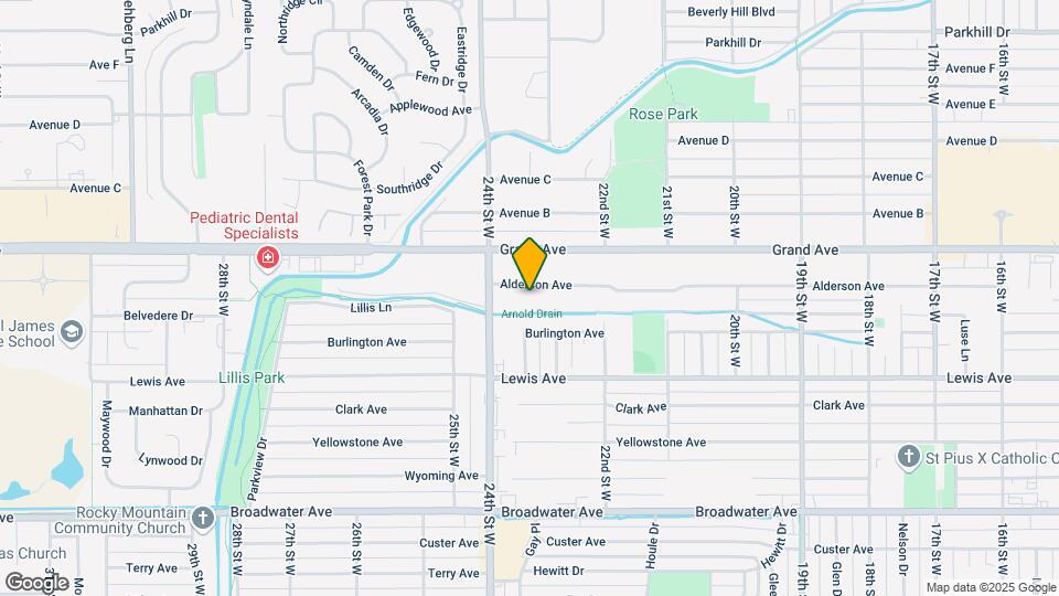 2320 Alderson Ave Map and Location Details
