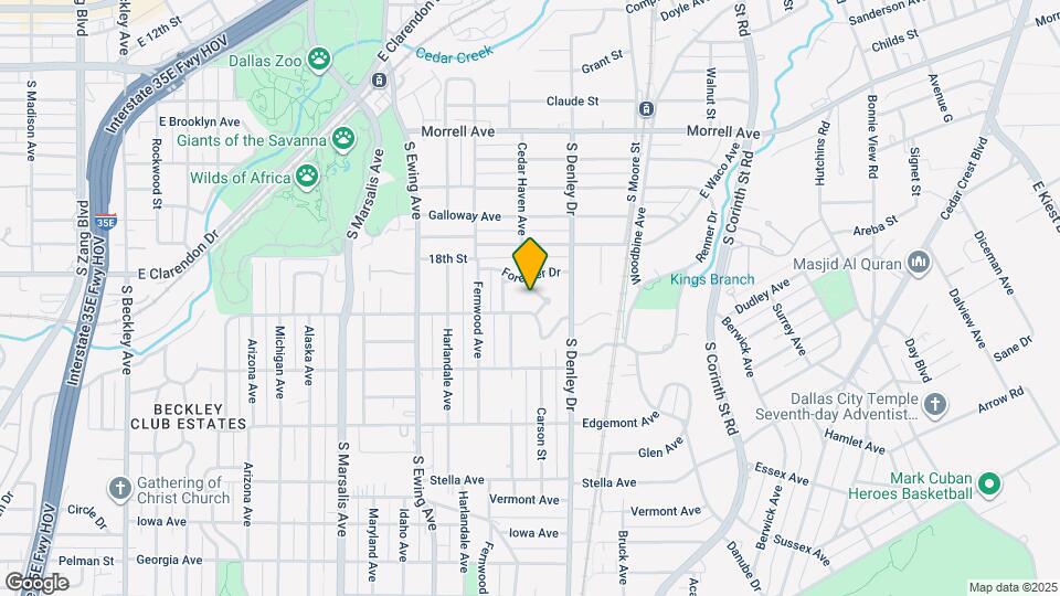 1253 Cedar Haven Ave Map and Location Details