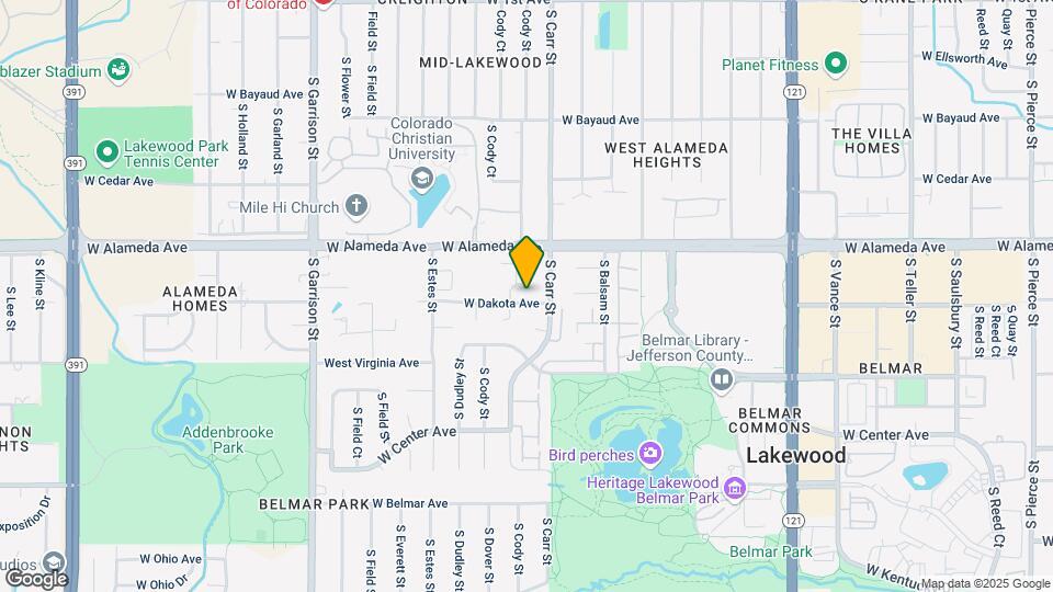 8447 W Dakota Ave Map and Location Details