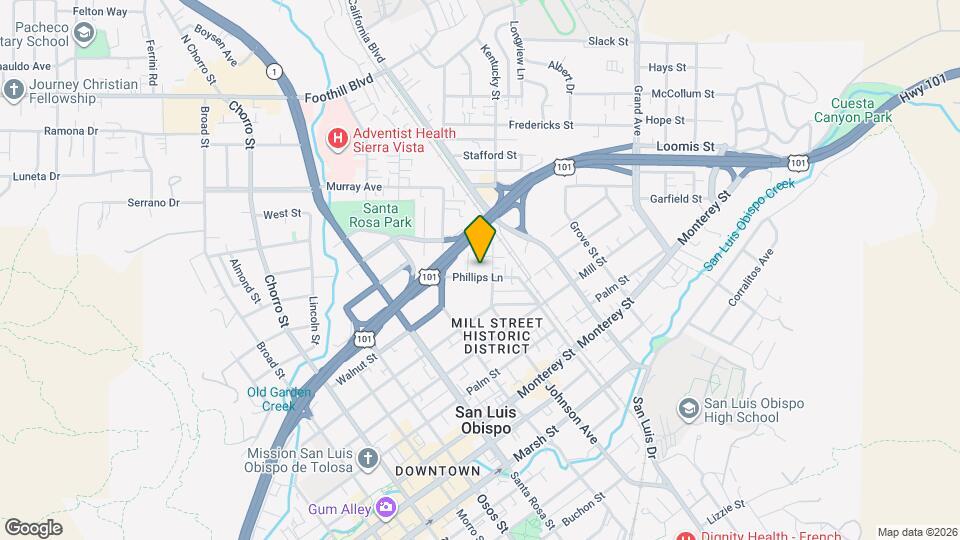 1278-1280 Phillips Ln Map and Location Details