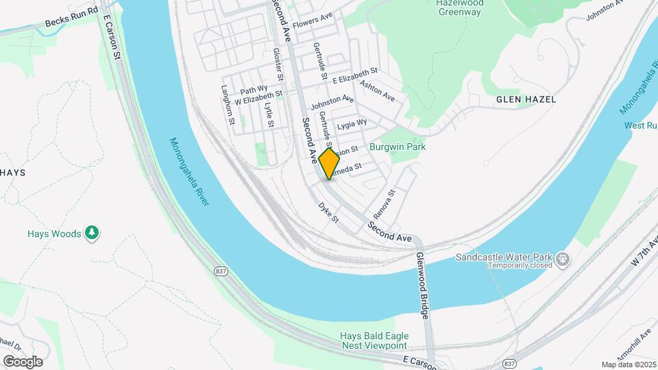 5415 Second Ave Map and Location Details