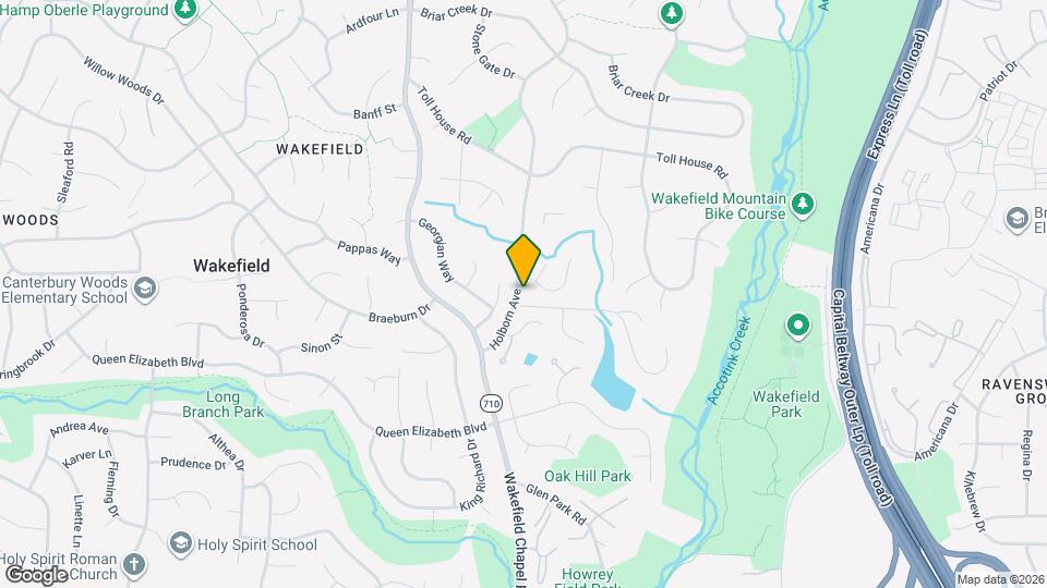 4707 Holborn Ave Map and Location Details