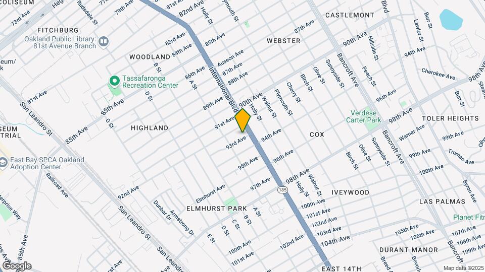 1357 93rd Ave Mapa y Detalles de la Ubicación