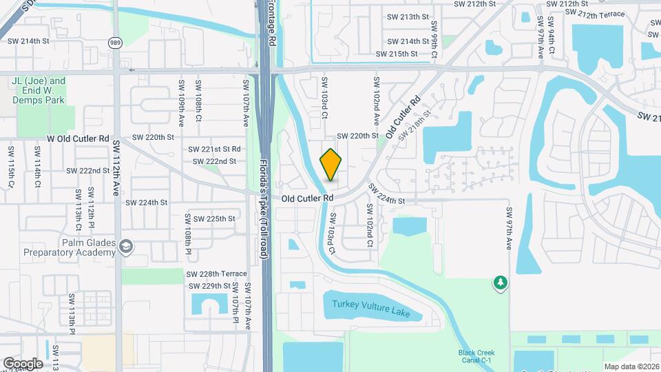 22330 SW 103rd Ct Map and Location Details