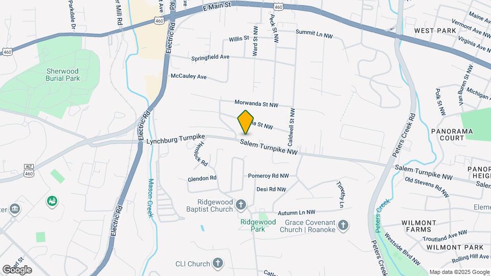 5207 Salem Turnpike NW Map and Location Details