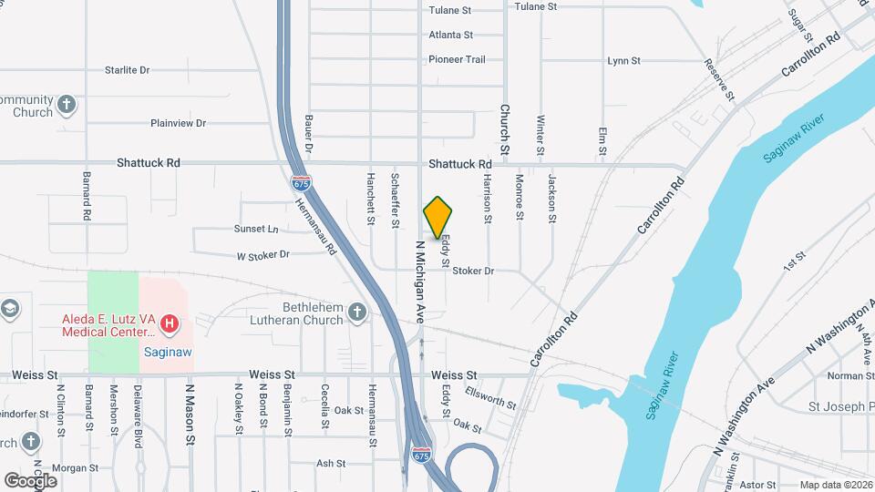 2955 Eddy St Map and Location Details