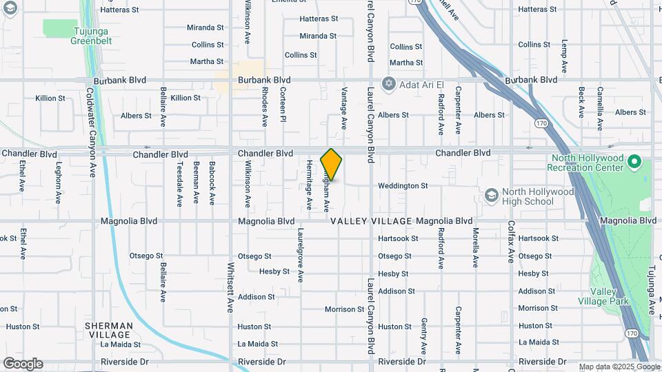 5270 Bellingham Ave Map and Location Details