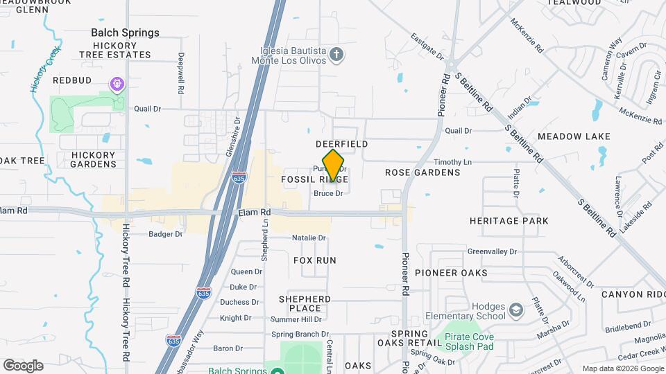 3521 Vicki Ln Map and Location Details