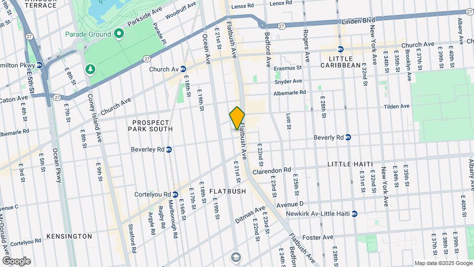 2107 Beverly Rd Mapa y Detalles de la Ubicación