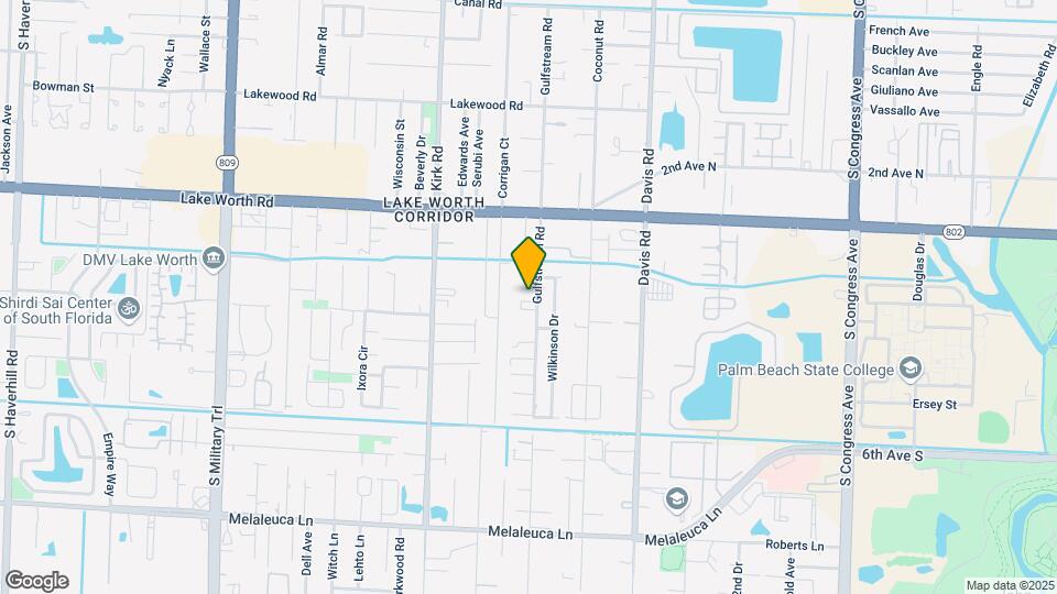 Gulfstream Square Townhomes Map and Location Details