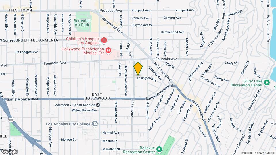4459 Lexington Ave Map and Location Details