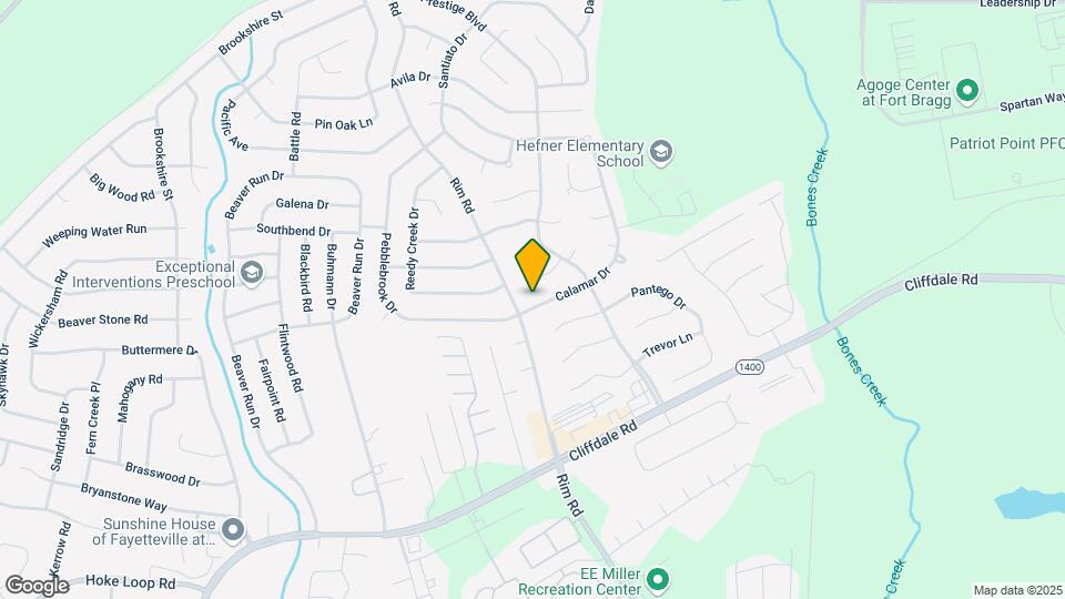 7128 Calamar Dr Map and Location Details