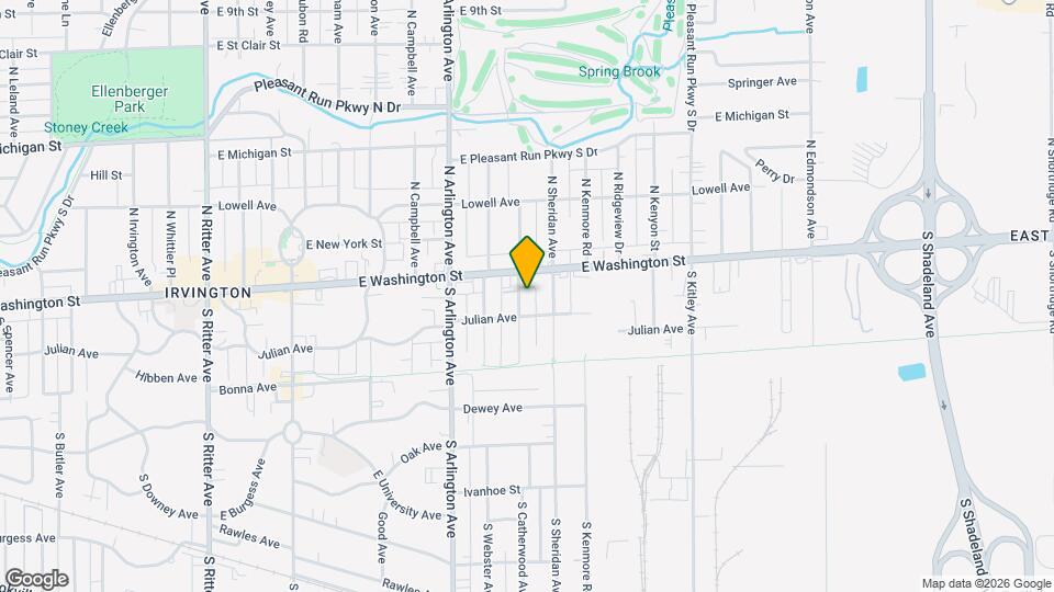 25 S Catherwood Ave Map and Location Details