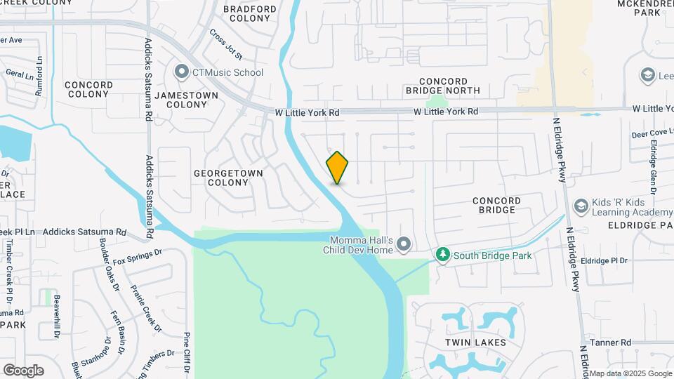 13823 Wheatbridge Dr Map and Location Details