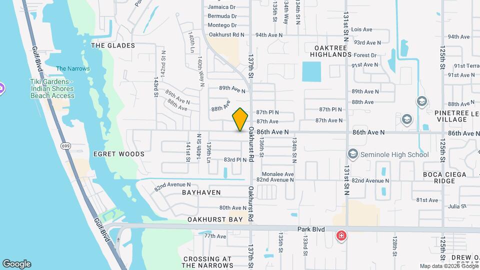 13764 86th Ave N Map and Location Details