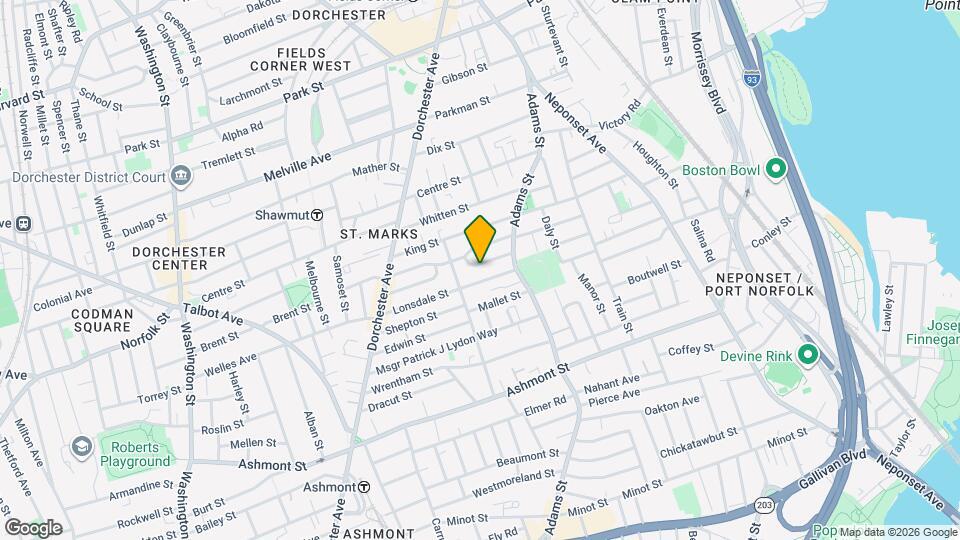 32 Glenrose Rd, Unit 1 Map and Location Details