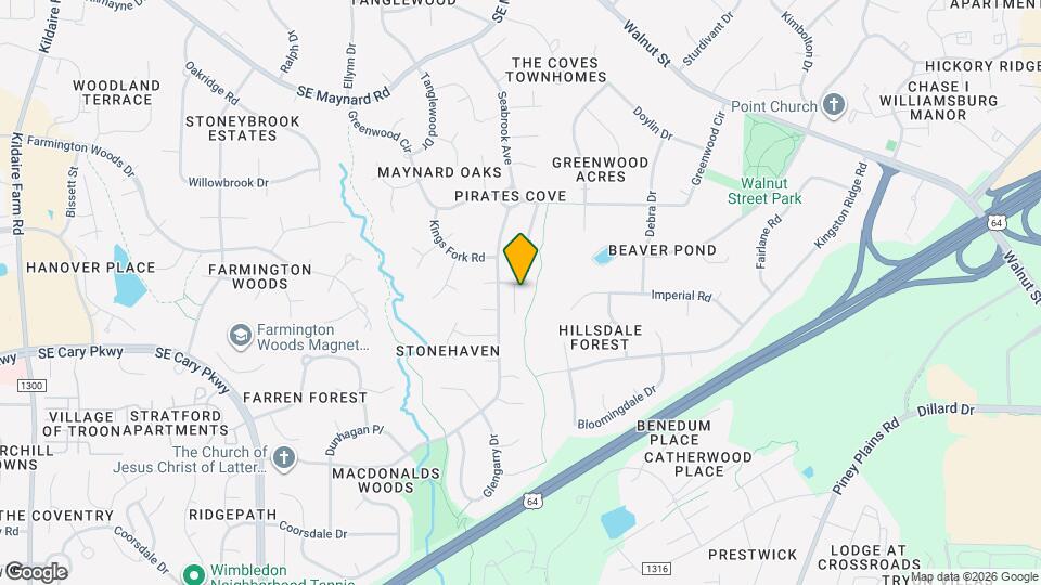 107 Barbary Ct Mapa y Detalles de la Ubicación