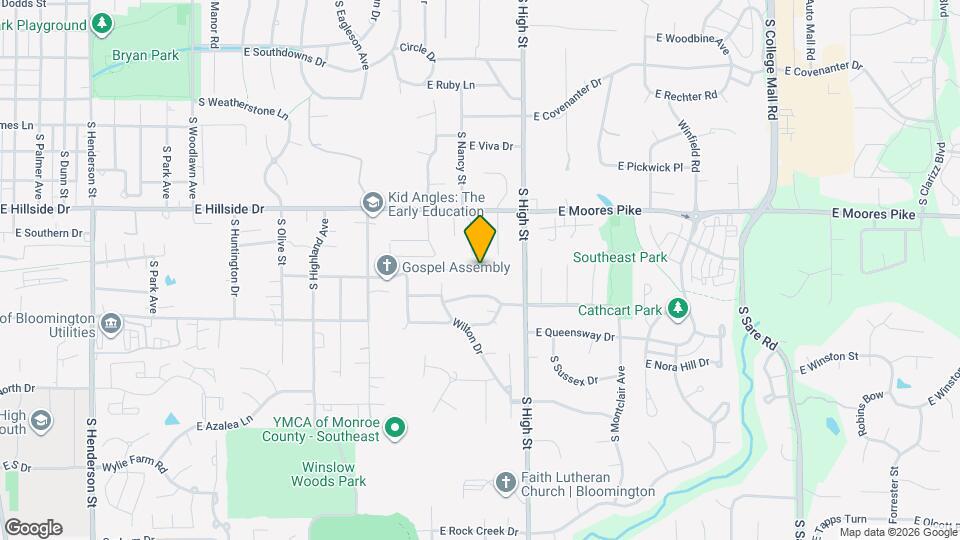 1830 E Thornton Dr Map and Location Details