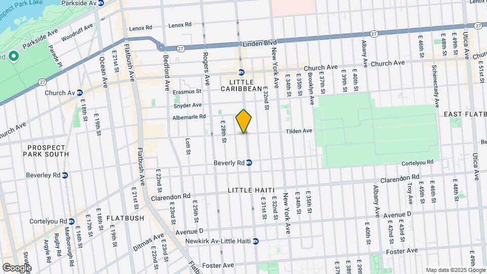 1610 Nostrand Ave Map and Location Details