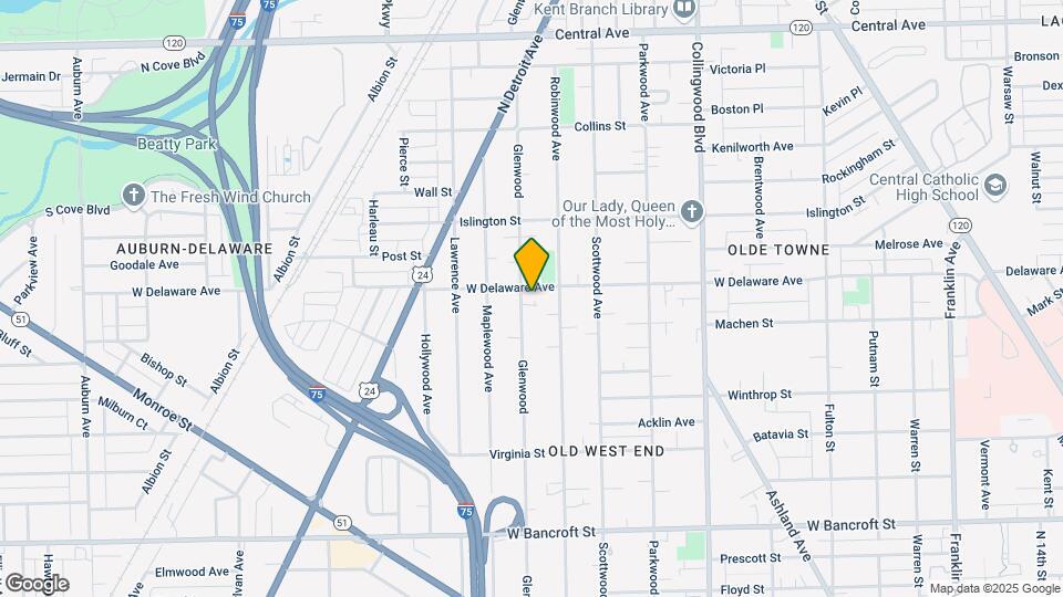 2480 Glenwood Ave Map and Location Details