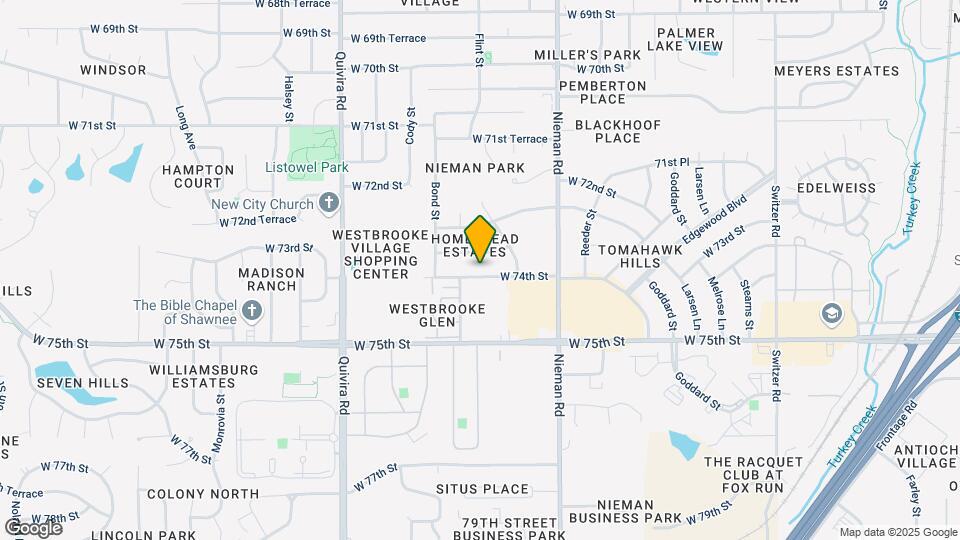 11314 W 74th St Map and Location Details