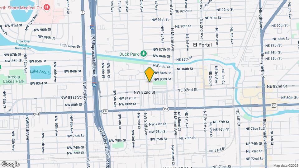 8269 NW 1st Pl Map and Location Details