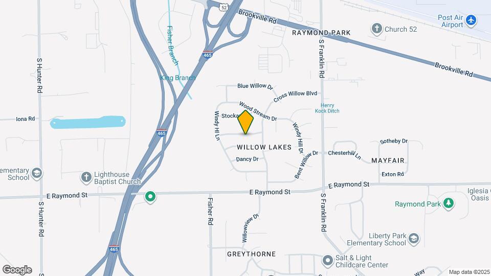 7633 Scatter Woods Ln Map and Location Details