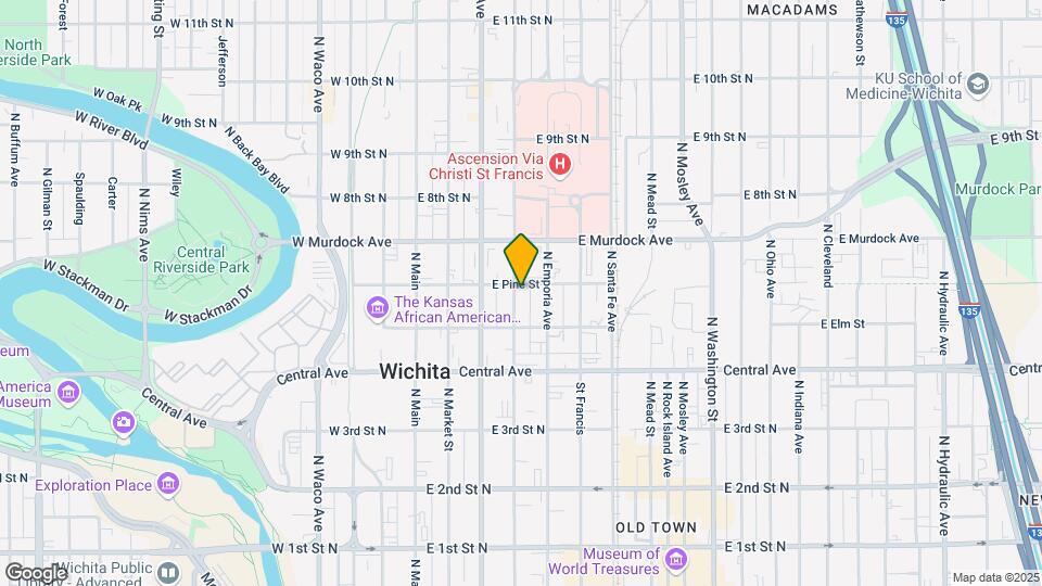 630 N Topeka St Mapa y Detalles de la Ubicación