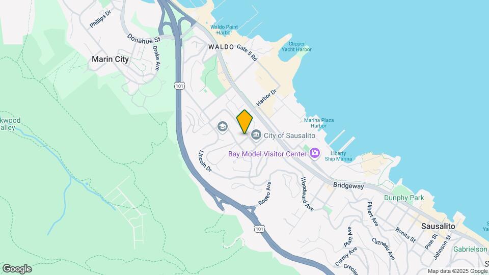 105 Tomales St Map and Location Details