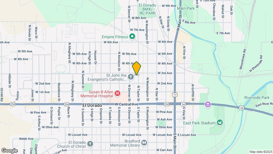 315 N Taylor St Map and Location Details