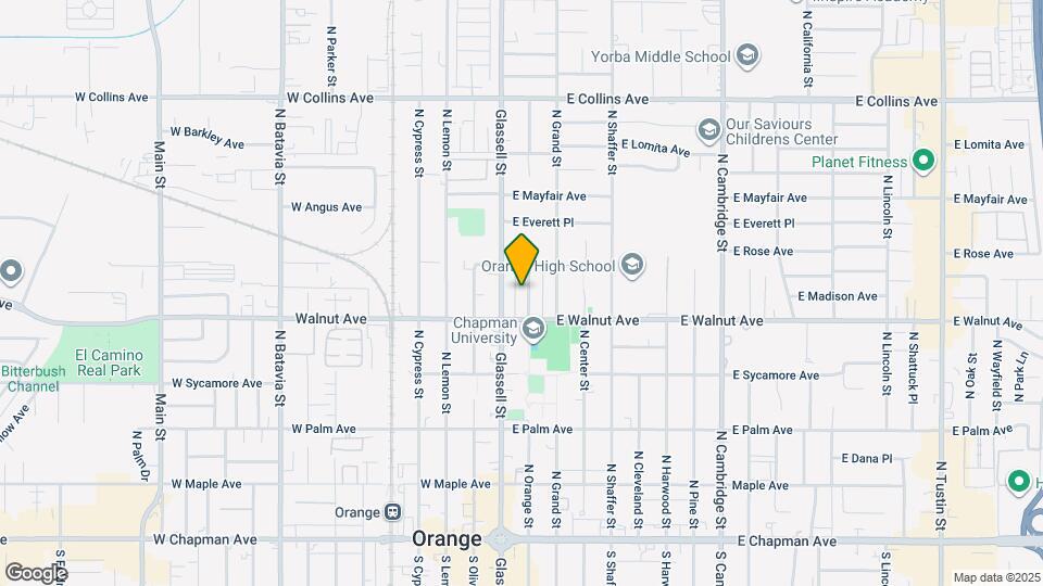 544 N Orange St Map and Location Details
