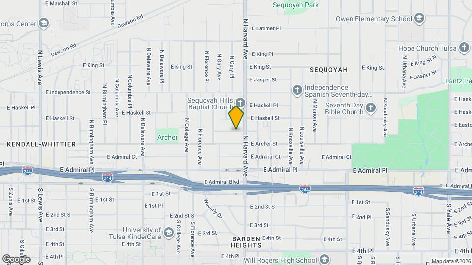 3238 E Easton St Mapa y Detalles de la Ubicación