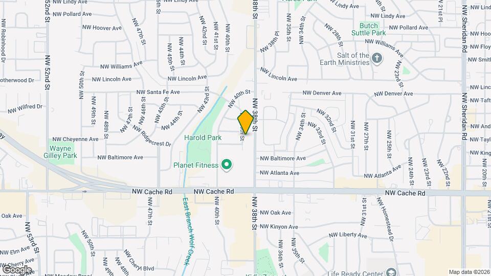 1613 NW 39th St Mapa y Detalles de la Ubicación
