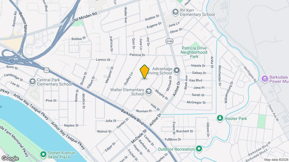 1214 Schex Dr Mapa y Detalles de la Ubicación