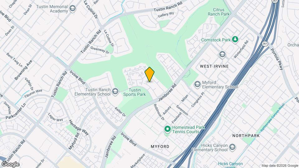 2861 Ballesteros Ln Map and Location Details