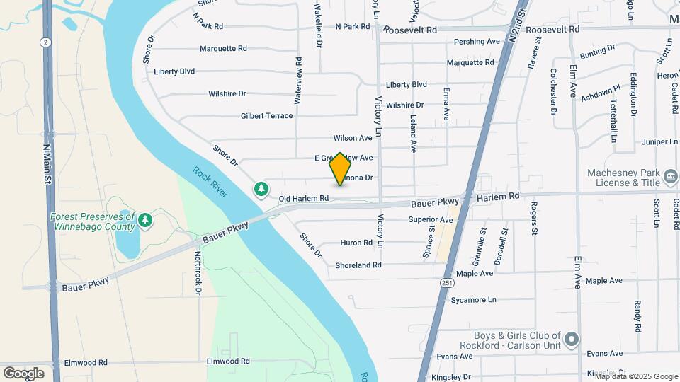 208 Harlem Rd Map and Location Details