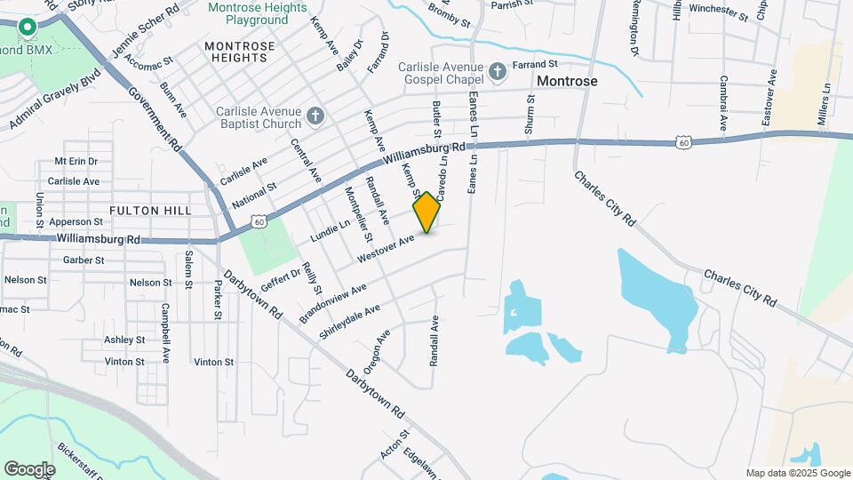 2205 Westover Ave Map and Location Details