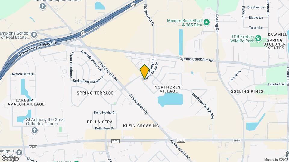 21710 Colter Stone Dr Mapa y Detalles de la Ubicación